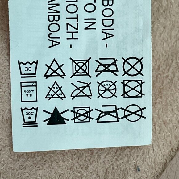 Zara Basic Baby Pink Vegan Faux Leather Moto Boho Button Cropped Blazer Size XS - Picture 11 of 12